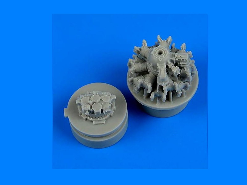 QB72518 F4F-4 Wildcat engine 1/72